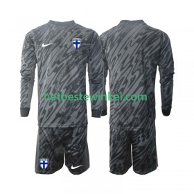 Finland Voetbalshirts Doelman Kind Thuis 2024 - LS